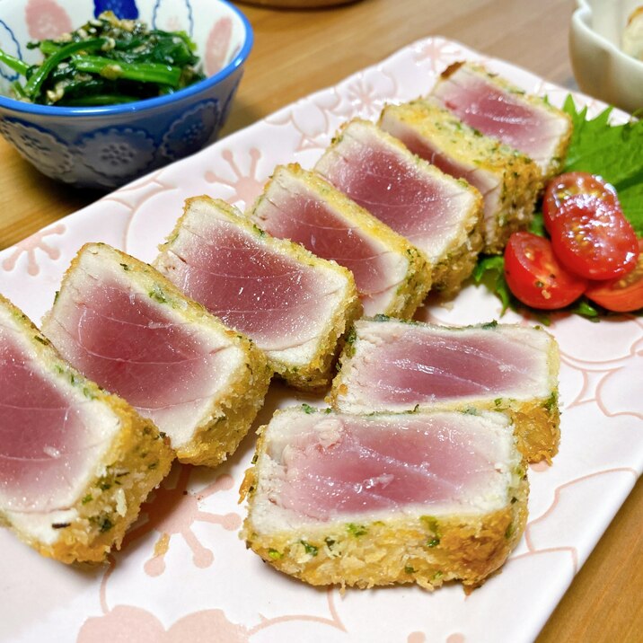 簡単!時短!マグロのレアカツ